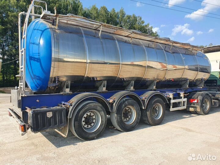 Полуприцеп пищевая цистерна Вологодские машины 912851, 2016