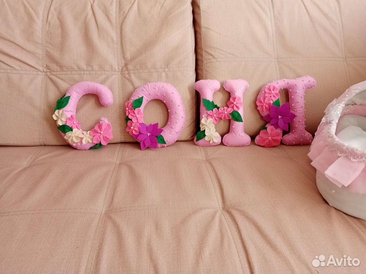 Интерьерные буквы