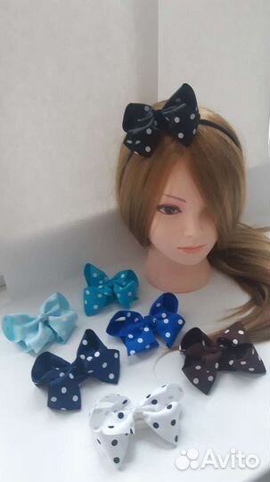 Ободок бантик