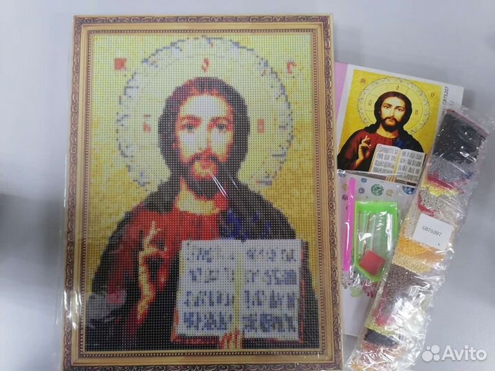 Алмазная мозаика Иконы 30*40см и 40*50 см
