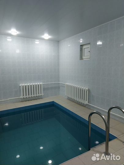 Баня сауна с бассейном