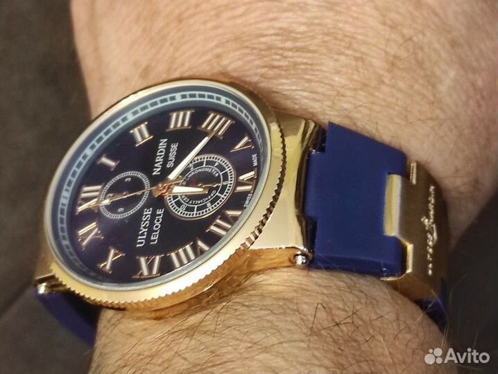 Часы ulysse nardin marine, наручные мужские часы