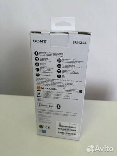 Колонка sony SRS-XB23 Blue Новая