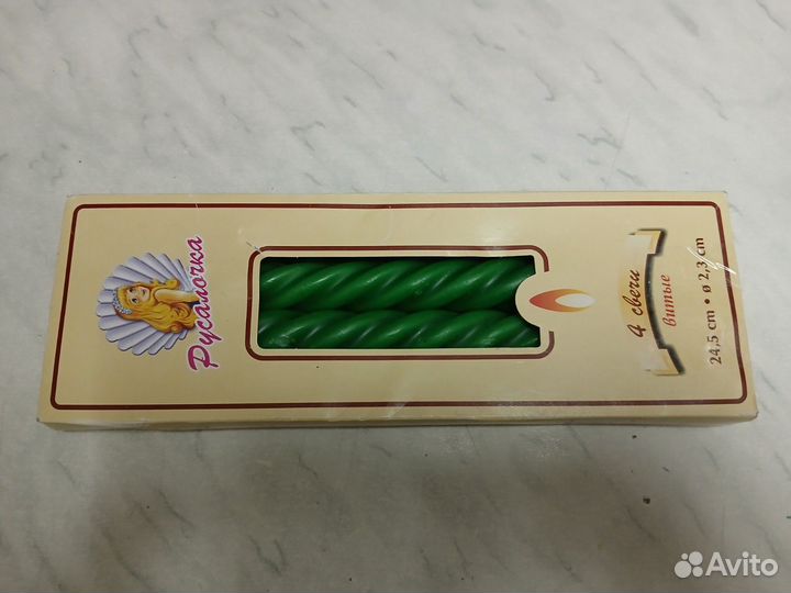 Свечи восковые