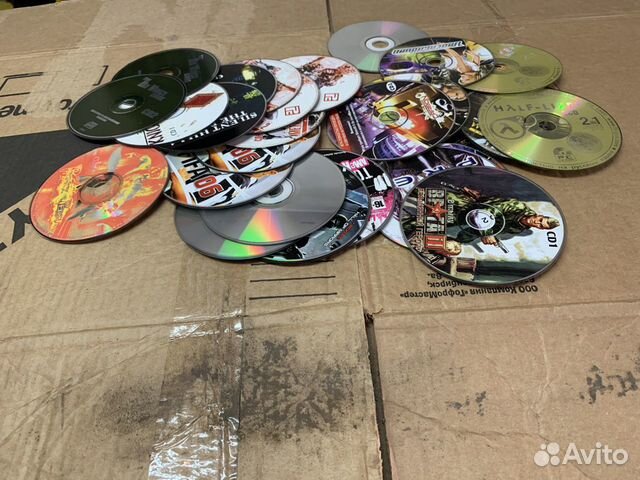 Диски сd и DVD б/у