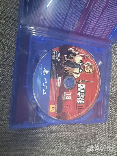 Red Dead Redemption 2 ps4 диск