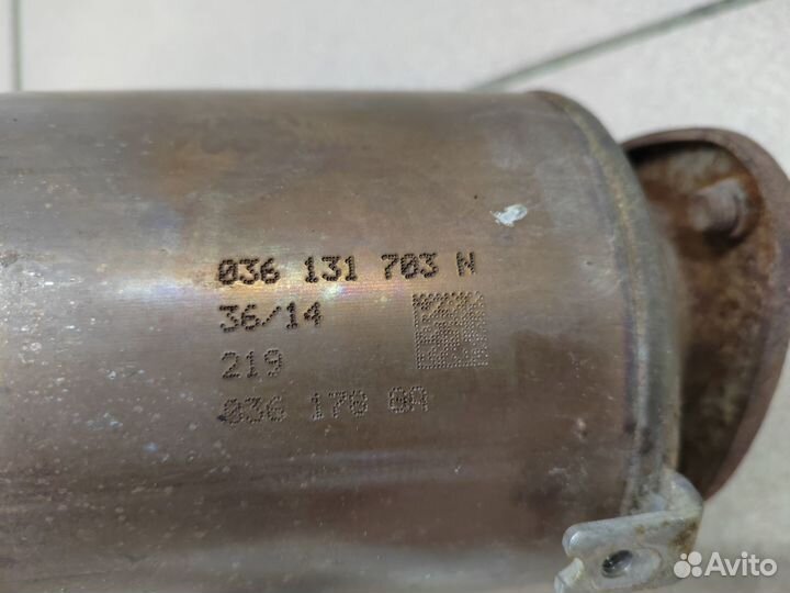 Коллектор с катализатором VW Polo Sedan, Rapid