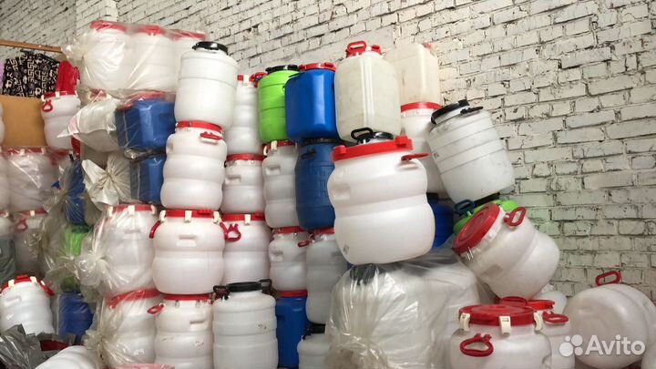 Бочки пластиковые, новые, для пищевых подходит