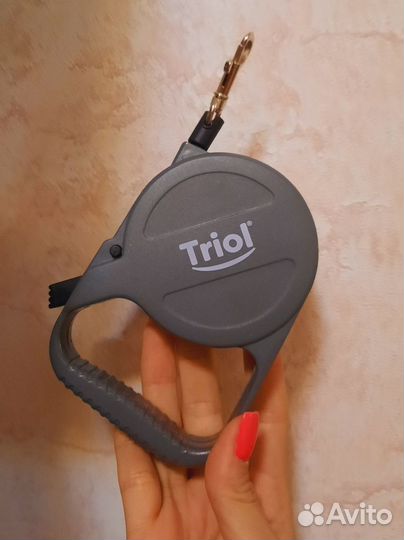 Поводок-рулетка для кошек и собак Triol Fresh