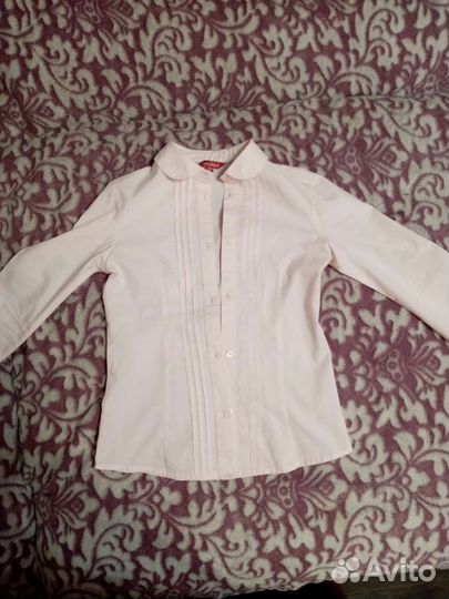 Три рубашки 128 см для девочки