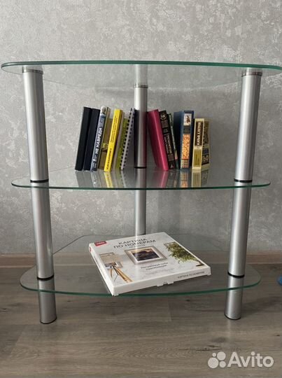 Стеклянная тумба