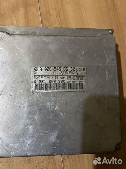 Блок управления двигателем м112 w163 3.2 L
