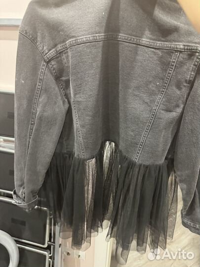 Куртка джинсовая Zara м