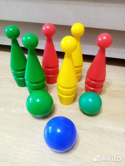 Кегли детские