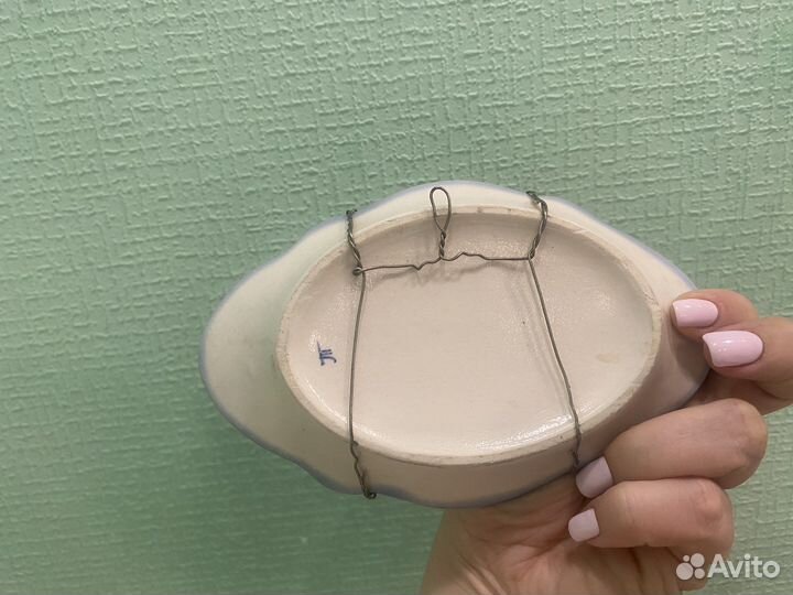 Тарелочка гжель клеймо