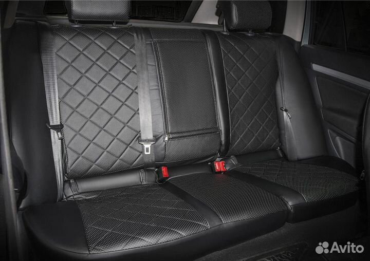 Авточехлы (комплект) Hyundai Solaris 2