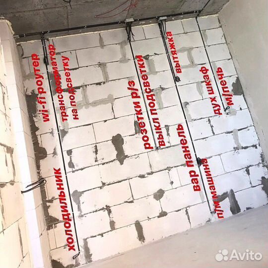 Электрик Электромонтажные работы Услуги электрика