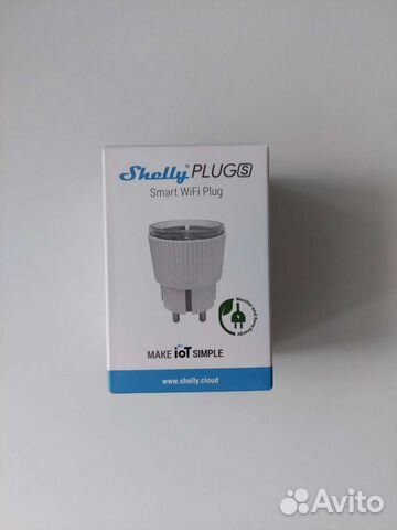 Shelly Plug S (Умная вай фай розетка)