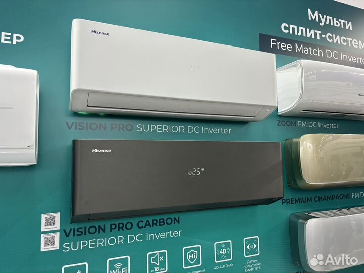 Кондиционеры с установкой