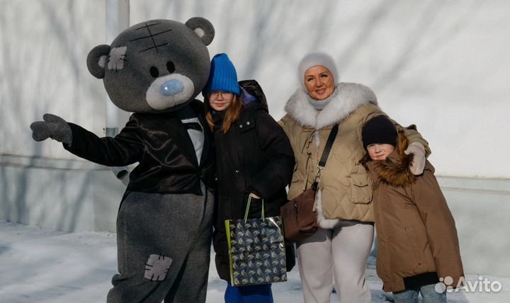 Мишка Тедди на поздравление