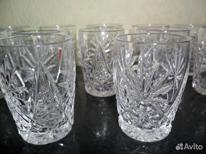 Рюмки хрустальные
