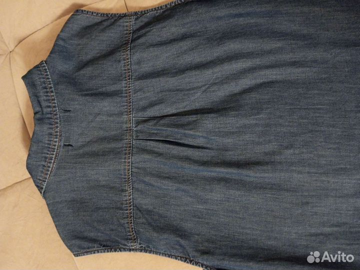 Джинсовое платье женское 42 44