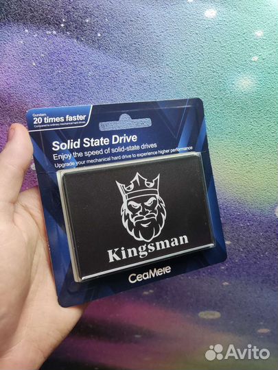 Новые SSD 128-256-512gb для пк/ноутбука Kingsman