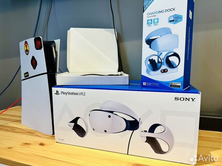 Ps vr 2 для Sony PS5 очки / шлем / станция