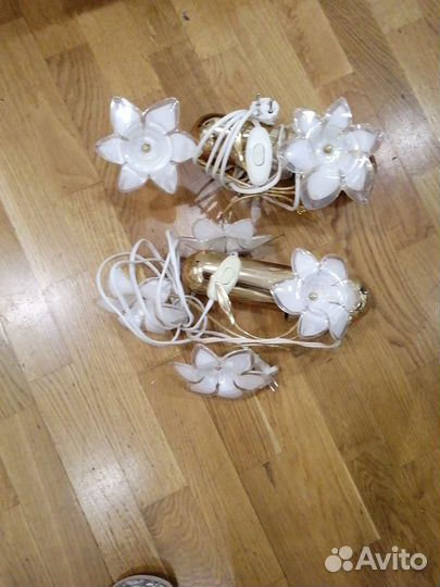 Люстра и 2 шт бра комплект