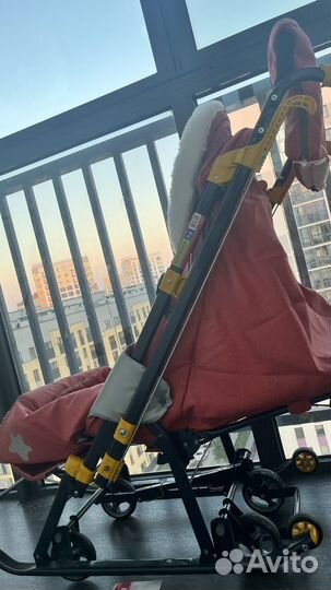 Санки коляска ника 7 3
