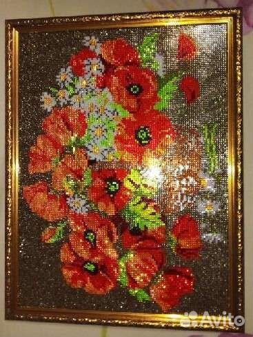 Алмазная мозаика готовая картина
