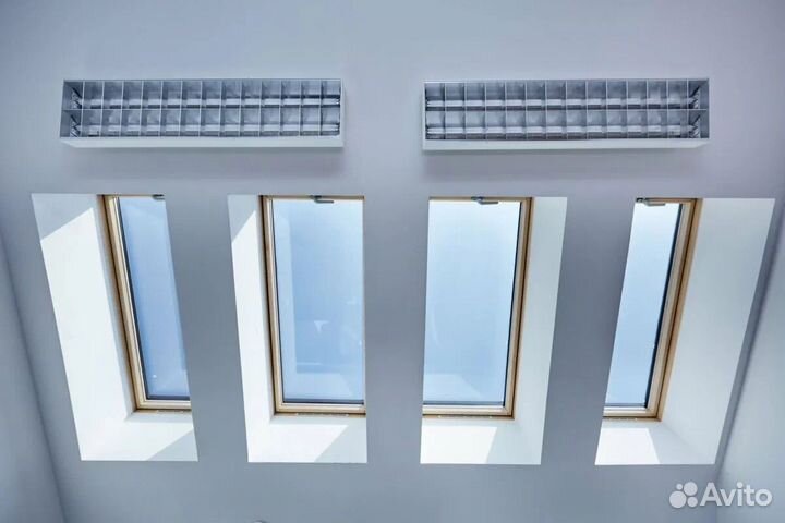 Мансардные Окна Roto R75 двухкамерное