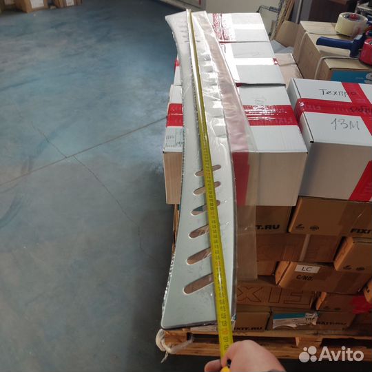 Накладка на бампер toyota land cruiser prado 150