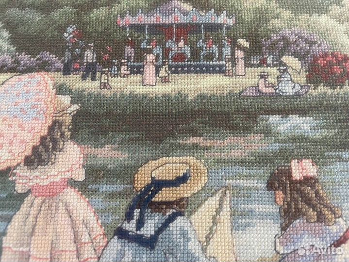 Картина вышитая крестом