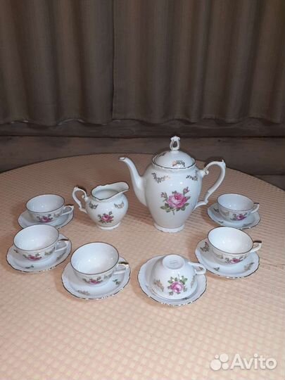 Посуда.Сервиз кофейный GDR 1937-1956 гг.ссср