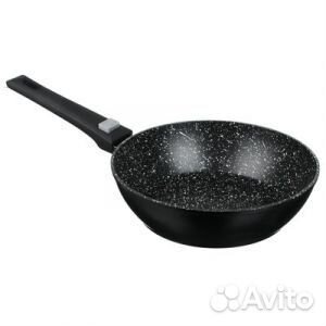 Славяна Оникс Сковорода глубокая литая d24см, анти