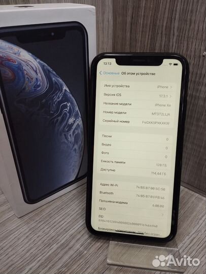 iPhone Xr, 128 ГБ