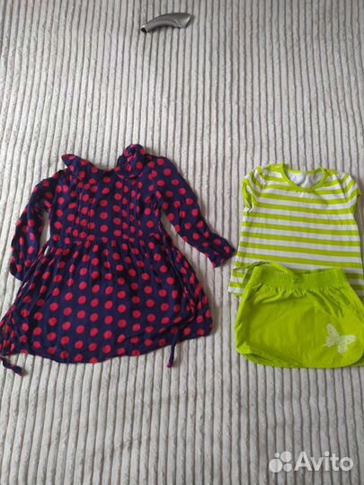 Одежда на девочку 3-4 года пакетом