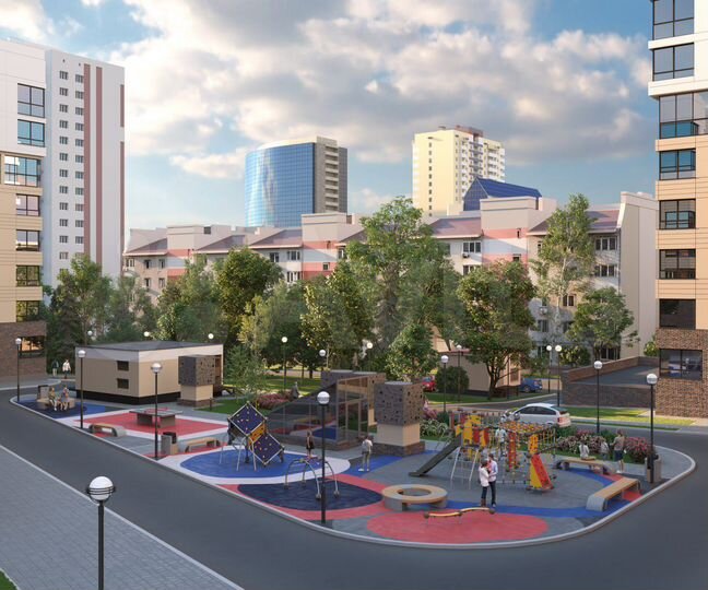 1-к. квартира, 48,8 м², 7/8 эт.