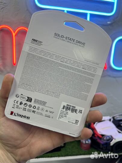 1000 гб SSD M.2 накопитель Kingston NV2 1tbv NVMe