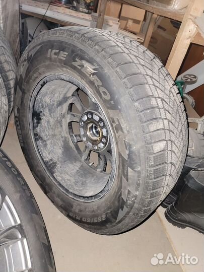 Зимняя резина на литых дисках на Mitsubishi 4штуки