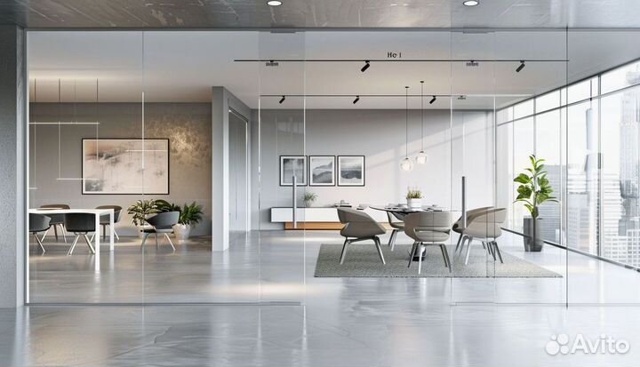 Перегородка из стекла с гарантией