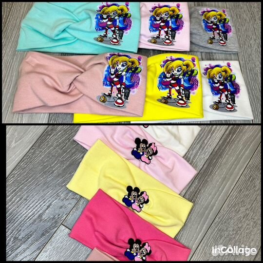 Повязка на голову для девочки