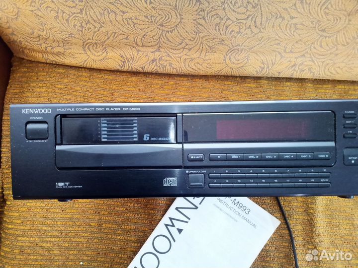 Сд кенвуд проигрыватель 6+1