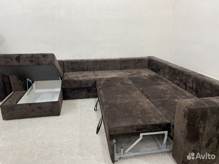 Диван п образный