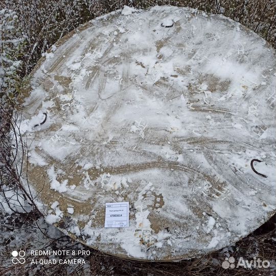 Плита днища пн-10, пн-15, пн-20