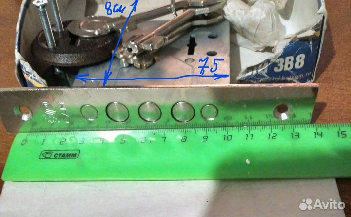 Замки навесные и врезные, секрет для замка