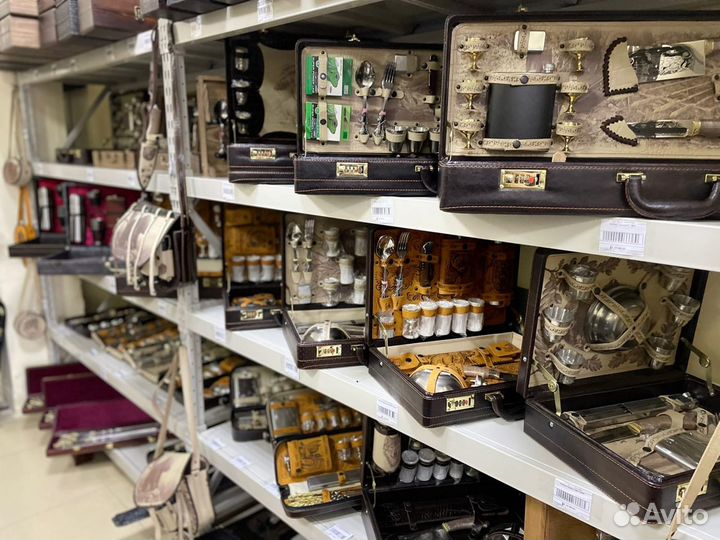 Набор шампуров подарочный