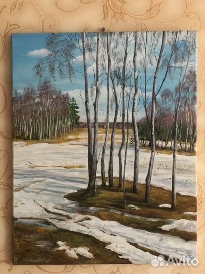 Картина маслом на холсте