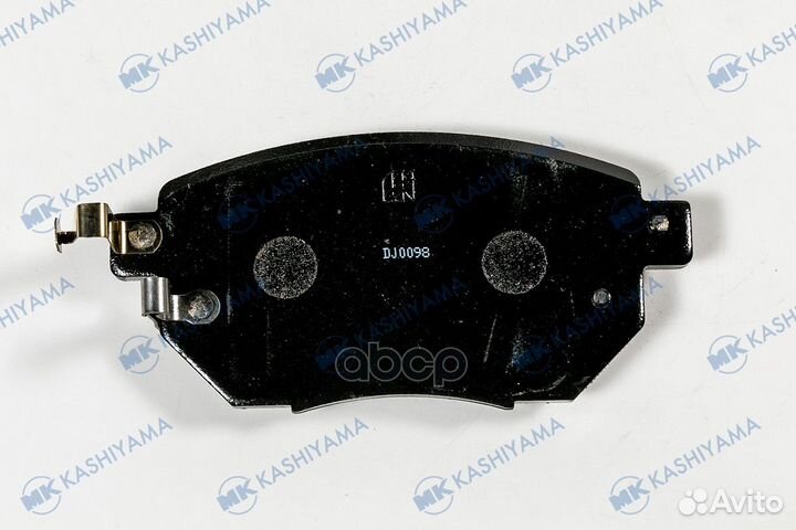 Колодки тормозные передние kashiyama D1264M MK